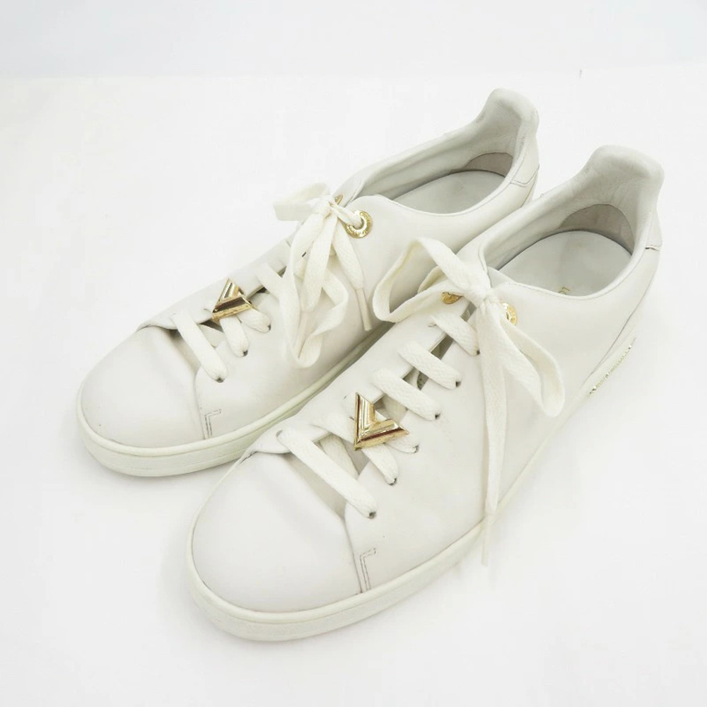 LOUIS VUITTON Front Row Sneakers White EU